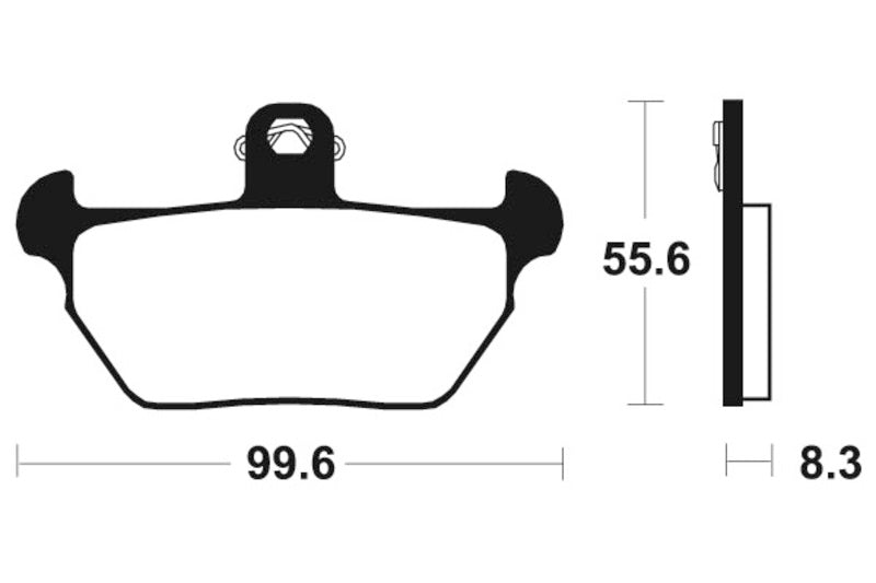 Bremsbeläge TECNIUM MA144 Organisch