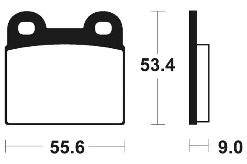 Bremsbeläge TECNIUM MA27 Organisch