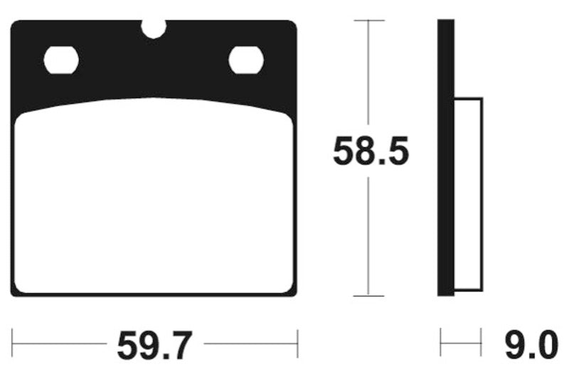 Bremsbeläge TECNIUM MF54 Sintermetall