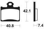 Bremsbeläge TECNIUM MO372 Sintermetall