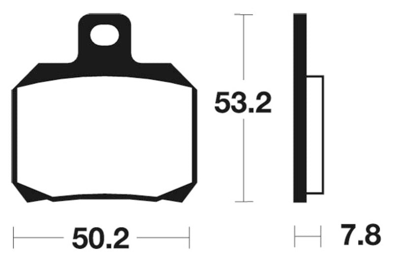 Bremsbeläge TECNIUM MR230 Sintermetall