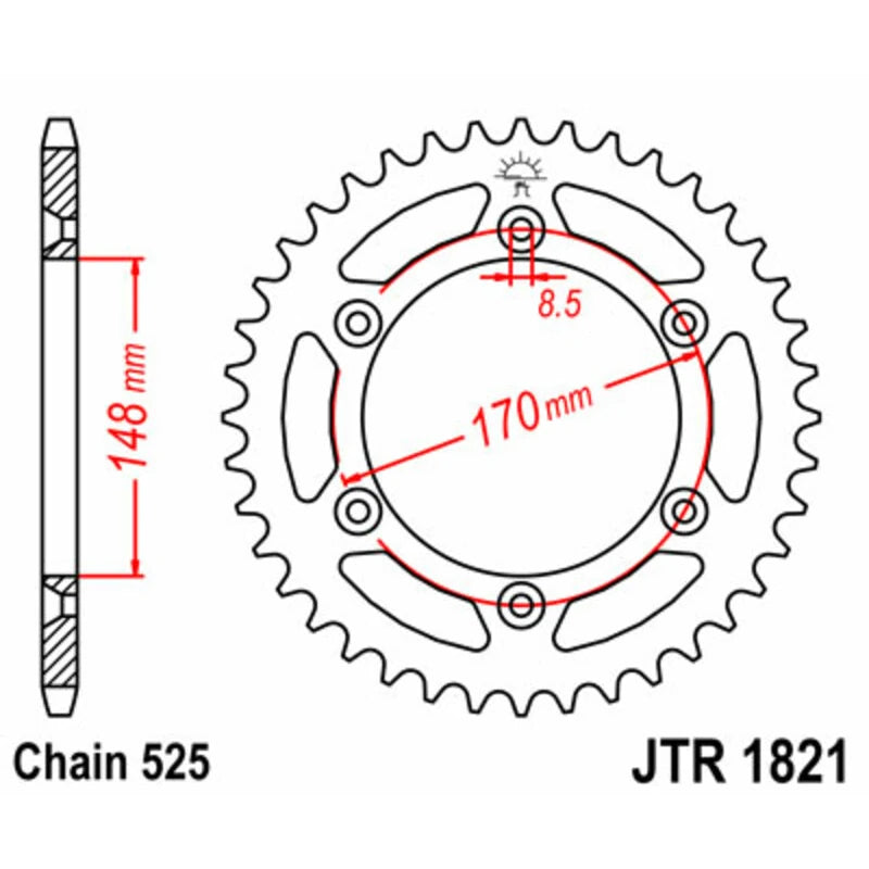 Kettenrad JTR 1821