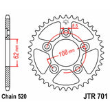 Kettenrad JTR 701