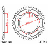 Kettenrad JTR 5