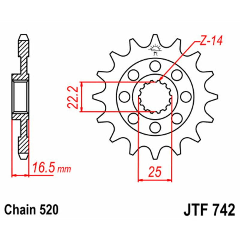 Ritzel JTF 742