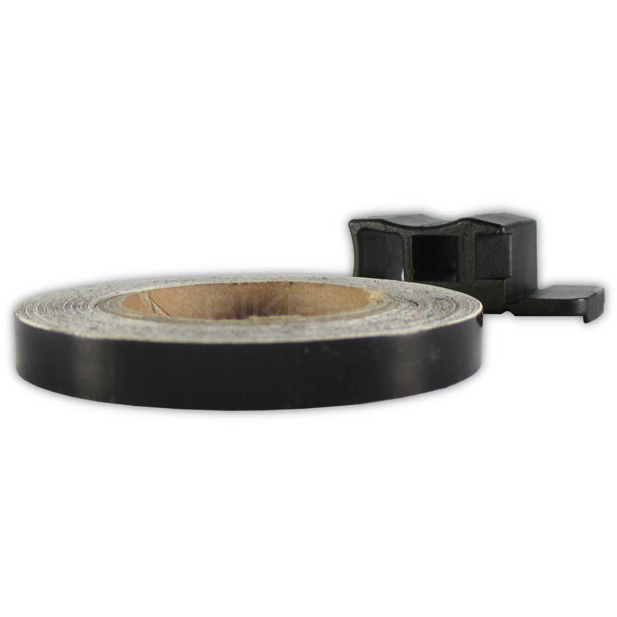 Felgenrandaufkleber V PARTS schwarz, Breite 7 mm, Länge 6 m