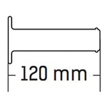 Griffgummi Paar Domino A260 Off-Road, Ø Innen 22/26 mm, Länge 120 mm