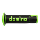 Griffgummi Domino A450 Racing, Schwarz/Grün, Ø Innen 22/26 mm, Länge 125 mm