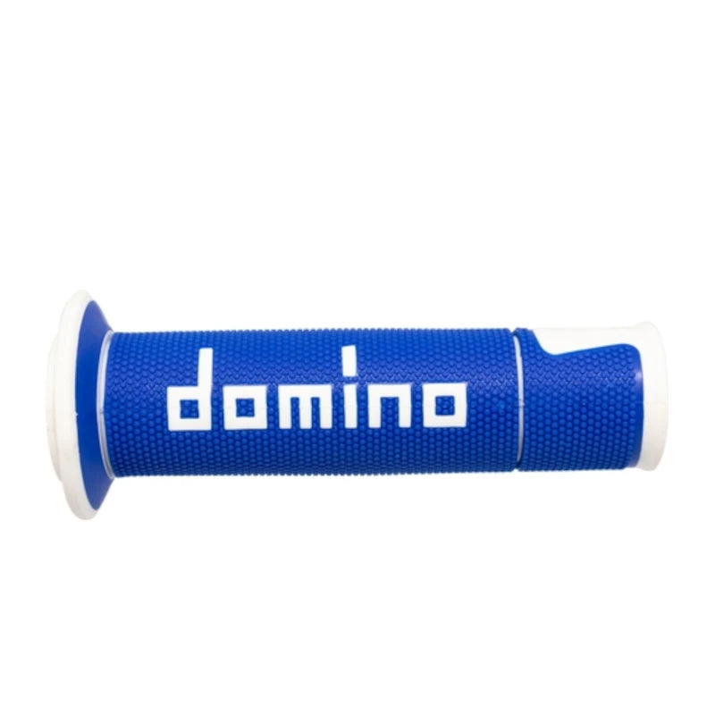 Griffgummi Domino A450 Racing, Blau/Weiß, Ø Innen 22/26 mm, Länge 125 mm
