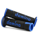 Griffgummi Domino A450 Racing, Schwarz/Blau, Ø Innen 22/26 mm, Länge 125 mm