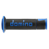 Griffgummi Domino A450 Racing, Schwarz/Blau Ø Innen 22/26 mm, Länge 125 mm