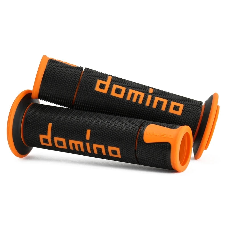 Griffgummi Domino A450 Racing, Schwarz/Orange Ø Innen 22/26 mm, Länge 125 mm