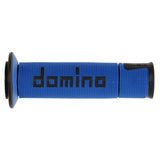 Griffgummi Domino A450 Racing, Blau/Schwarz, Ø Innen 22/26 mm, Länge 125 mm