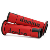 Griffgummi Domino A450 Racing, Rot/Schwarz, Ø Innen 22/26 mm, Länge 125 mm