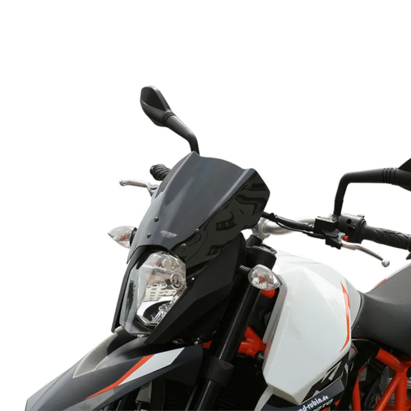 Motorrad Sportscheibe MRA Schwarz mit ABE