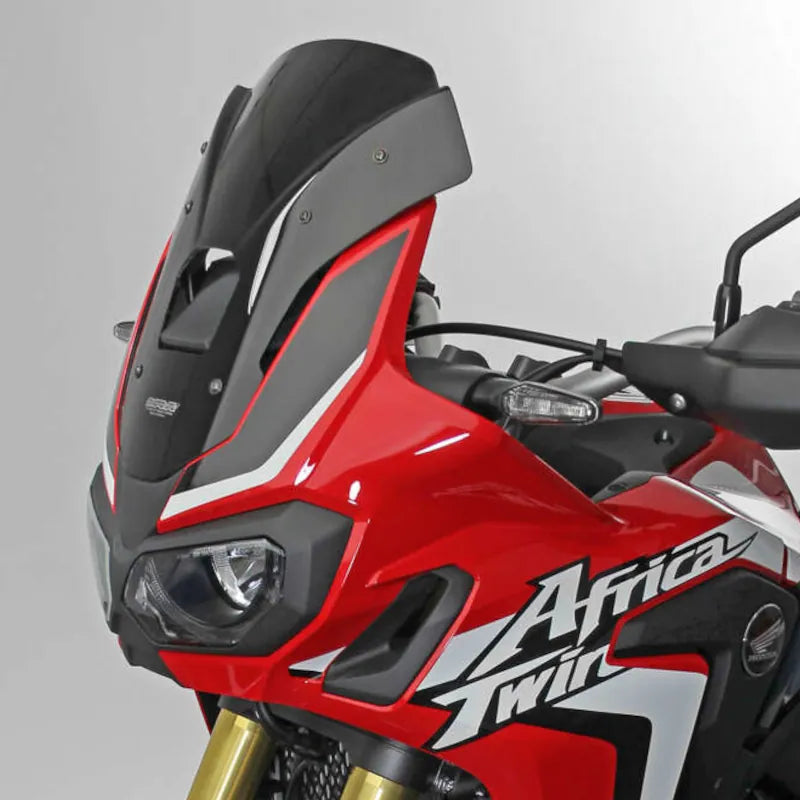 Motorrad Sportscheibe MRA Schwarz mit ABE