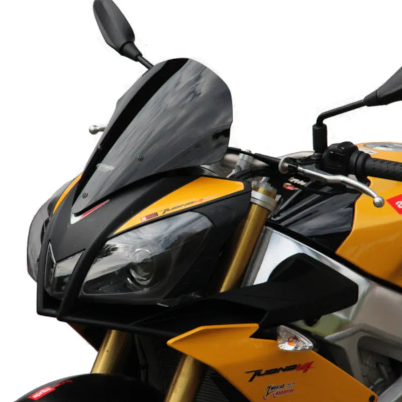 Motorrad Sportscheibe MRA Schwarz mit ABE