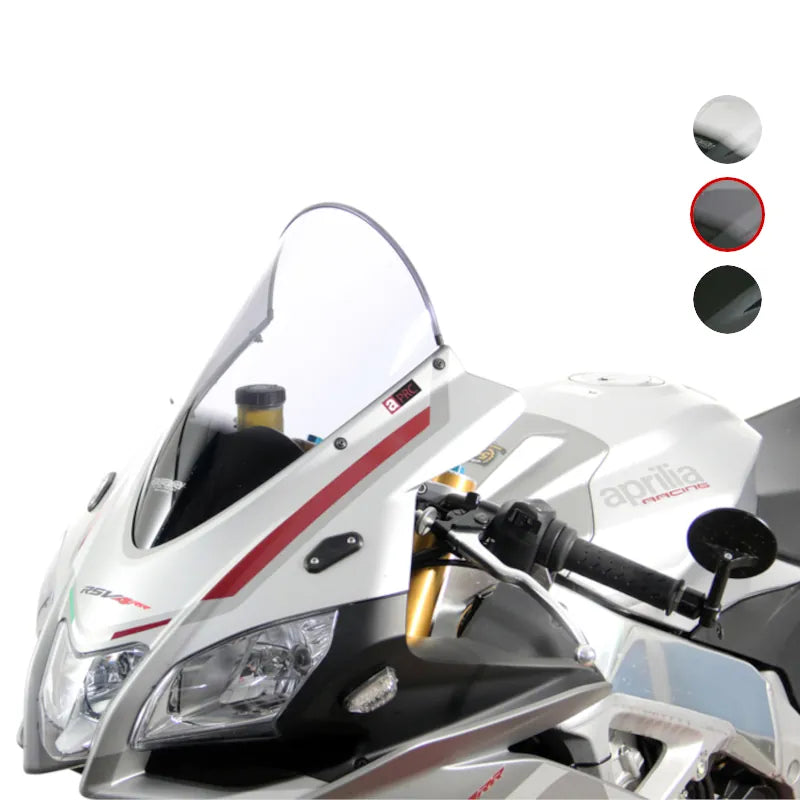 Racingscheibe MRA Rauchgrau mit ABE für Aprilia RSV 4 RR /RF 1100 Factory (-20)