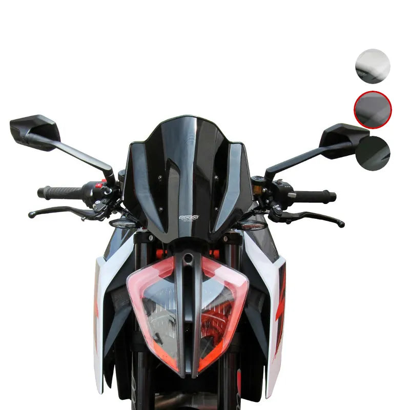 Motorrad Sportscheibe MRA Rauchgrau mit ABE