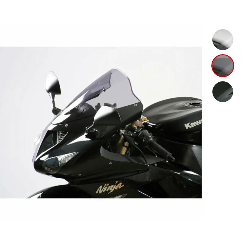 Racingscheibe MRA Rauchgrau mit ABE für Kawasaki ZX-6R /636 05-08 ZX-10R 06-07