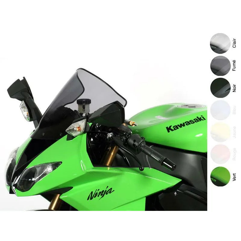 Racingscheibe MRA Rauchgrau mit ABE für Kawasaki ZX-10 R (08-10) ZX-6 R (09-18)