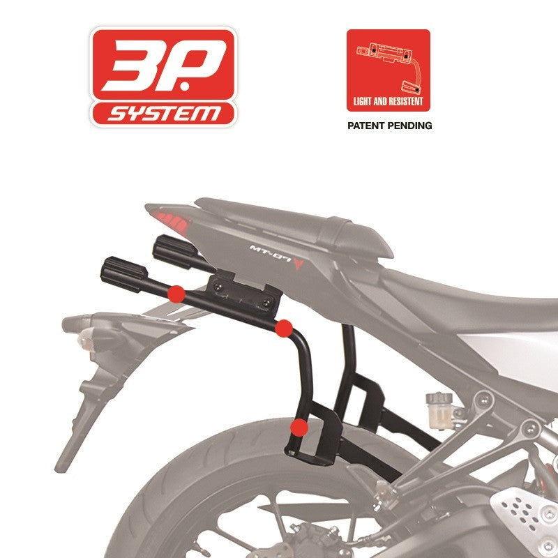 Seitenkoffersatz SHAD SH35 Aluminium für 3P & 4P System