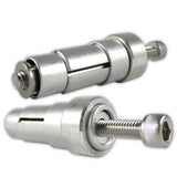 Anbauset für Lenkergewichte Highsider, Klemmbereich 12-22 mm, M6 Schrauben