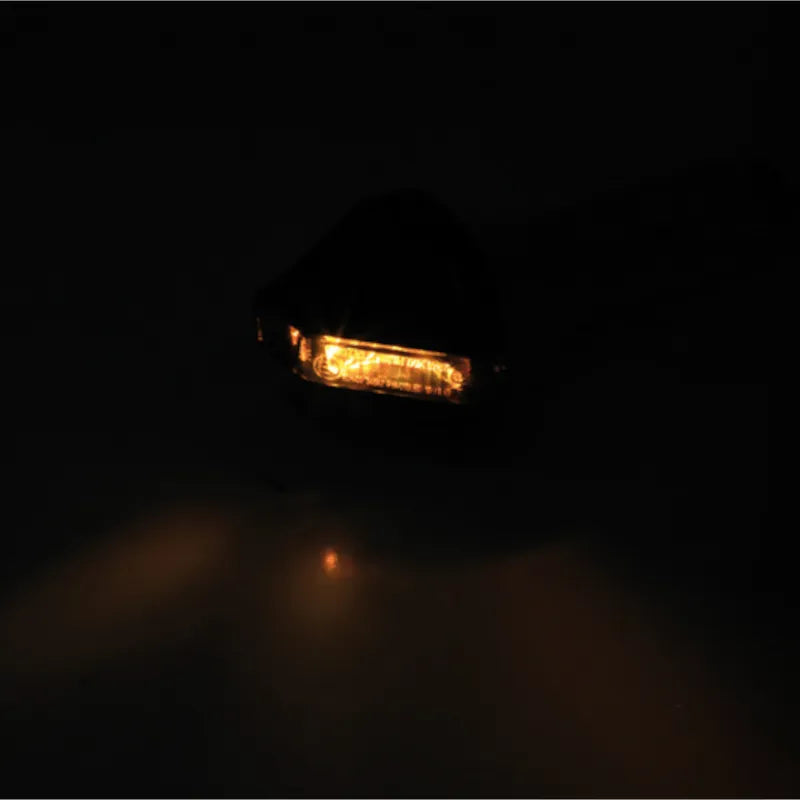 LED-Lenkerendenblinker Highsider Pro Flight, Schwarz, Getönt, E-geprüft