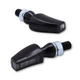 LED Blinker HIGHSIDER Pro Flight, Schwarz, Getönt, E-geprüft