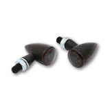 LED Blinker Highsider Pro Apollo Bullet, Schwarz, Getönt, E-geprüft