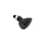 LED-Blinker Paar Highsider Montana Bullet schwarz, Getönt, M8, E-geprüft, 12V/3W
