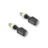 LED-Blinker Paar Highsider Pro Surface schwarz, Getönt, M8, E-geprüft, 12V/1W