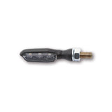 LED-Blinker Paar Highsider Pro Sonic-X1 schwarz, Getönt, M8, E-geprüft, 12V/2W