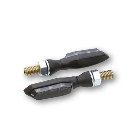 LED Blinker Highsider Pro Sonic-X1, Schwarz, Getönt, E-geprüft