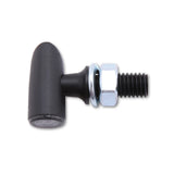 LED-Blinker Paar Highsider Proton One schwarz, Getönt, M8, E-geprüft, 12V/2,8W