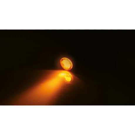 LED-Blinker Paar Highsider Proton One schwarz, Getönt, M8, E-geprüft, 12V/2,8W