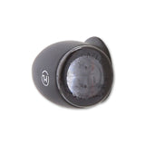 LED-Blinker Paar Highsider Proton Two schwarz, Getönt, M8, E-geprüft, 12V/3,8W