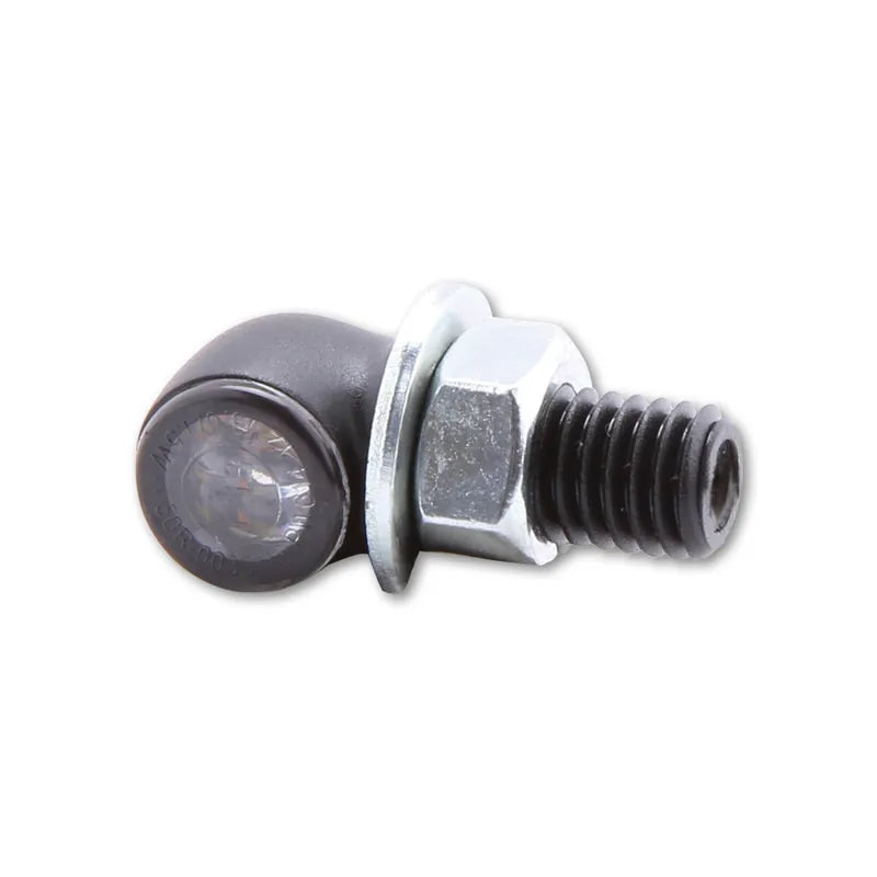 LED-Blinker Module mit Positionslicht Highsider Pro Proton Two, Schwarz, Getönt
