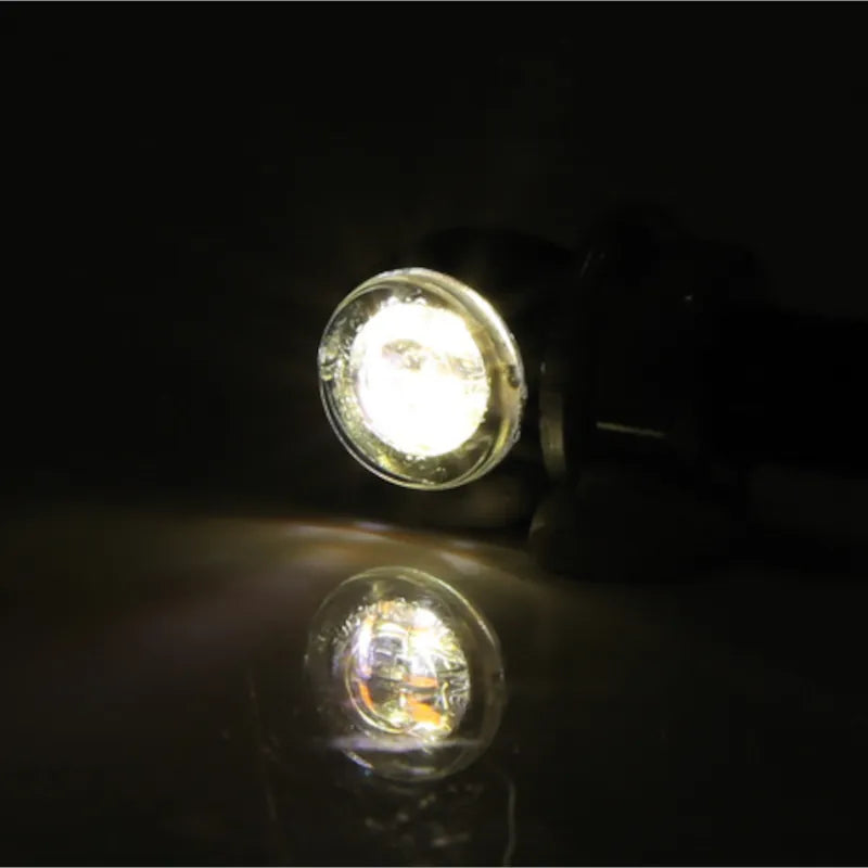 LED-Blinker Module mit Positionslicht Highsider Pro Proton Two, Schwarz, Getönt