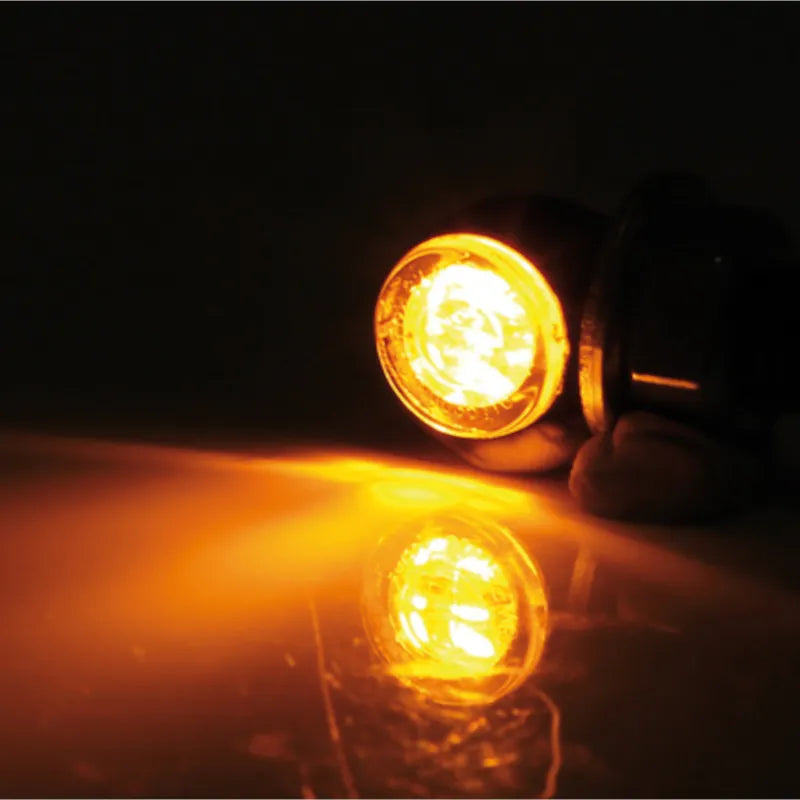 LED-Blinker Module mit Positionslicht Highsider Pro Proton Two, Schwarz, Getönt