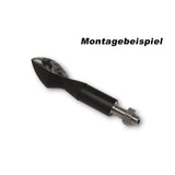 Blinkerverlängerung Highsider Pro, Schwarz, Länge 27 mm, M8x1,25 mm Gewinde