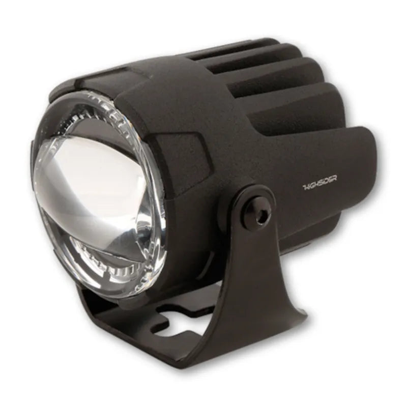 LED-Nebelscheinwerfer Highsider Pro FT13-Fog, Schwarz, Klar, Ø 55 mm, E-geprüft
