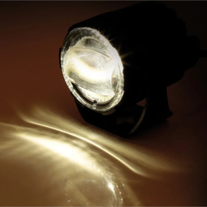 LED-Nebelscheinwerfer Highsider Pro FT13-Fog, Schwarz, Klar, Ø 55 mm, E-geprüft