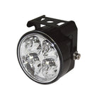 LED-Tagfahrlicht Highsider Pro Rund, Schwarz, Glas Klar, Ø 71,5 mm, E-geprüft