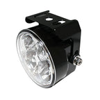 LED-Tagfahrlicht Highsider Pro Rund, Schwarz, Glas Klar, Ø 71,5 mm, E-geprüft