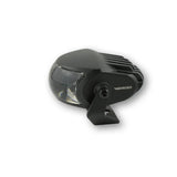 LED-Fernscheinwerfer Highsider Pro Comet-High, Schwarz, Glas Klar, E-geprüft