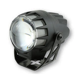 LED-Scheinwerfer 45 mm Highsider Pro Dual-Stream, Mattschwarz, E-geprüft