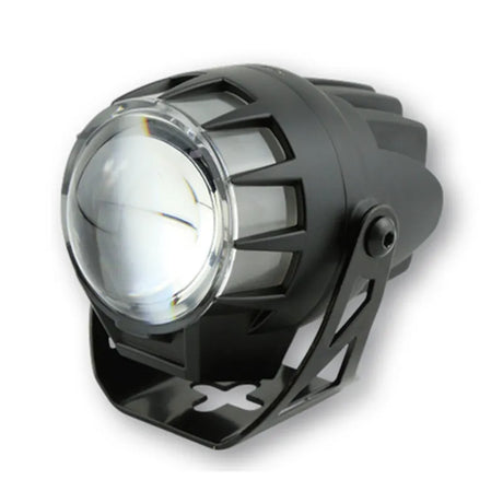 LED-Scheinwerfer 45 mm Highsider Pro Dual-Stream, Mattschwarz, E-geprüft
