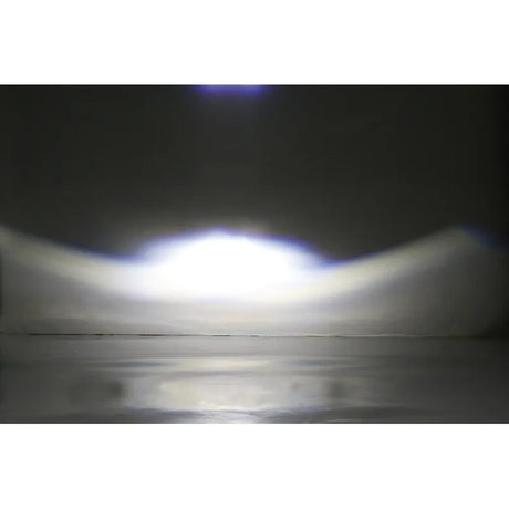 LED-Scheinwerfer 45 mm Highsider Pro Dual-Stream, Mattschwarz, E-geprüft