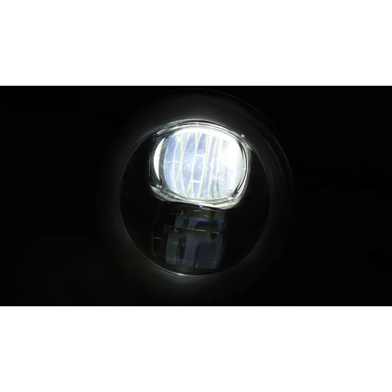 LED Hauptscheinwerfer-Einsatz 120 mm Highsider Pro Typ 9, Klar, E-geprüft